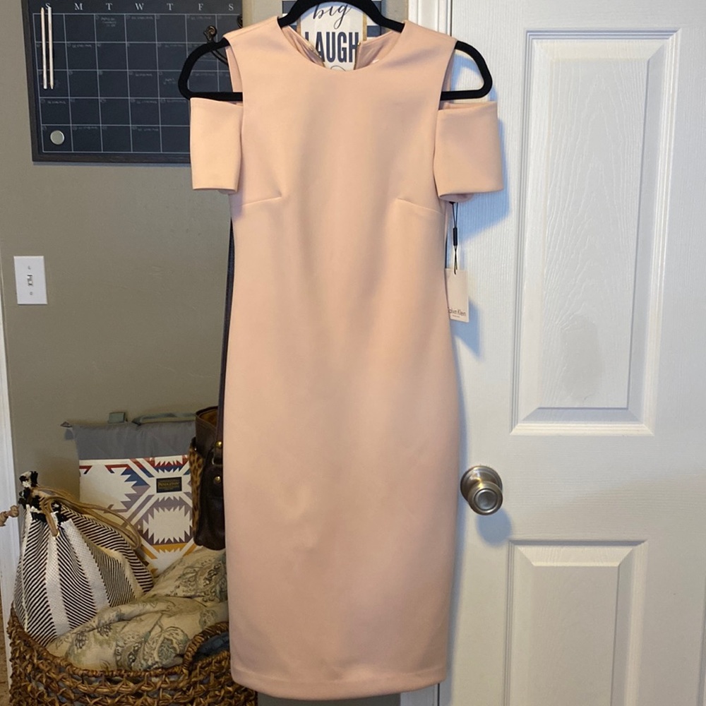 Calvin Klein baby pink dress   #161